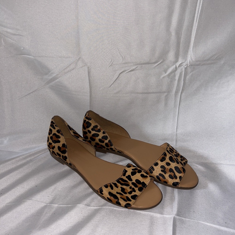 J. Crew Leopard Print Flats